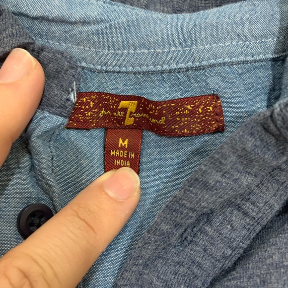 Boys 7 for all Mankind polo sz M - Picture 2 of 2